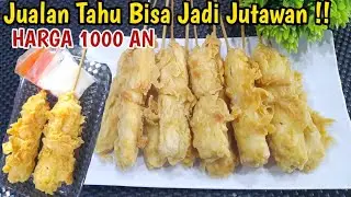 CARA MEMBUAT SATE TAHU KRISPI !! LARIS BANGET !! PEMBELI RELA ANTRI