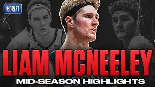 Liam McNeeley Mid-Season Highlights | 2025 NBA Draft