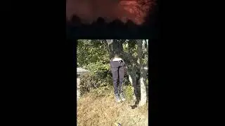 Doing workout in nature 