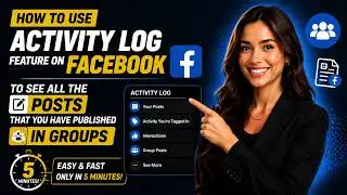 How to use Activity Log feature on Facebook to see all the posts that you have published in groups?