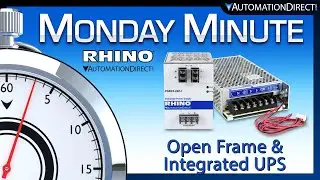 RHINO Select Open Frame Power Supplies from AutomationDirect