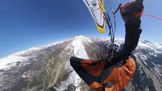 Vol cross parapente Barcelonnette  - St Ours