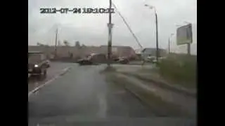 NEW esm 2015   t !Jaguar XJ crash! Exclusive Car Crashes Compl