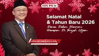 Menteri Pendidikan Dasar dan Menengah RI Abdul Mu&rsquo;ti Ucapkan Selamat Natal dan Tahun Baru 2025
