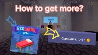 How to get A TON of bedwars clan coins?!😎🤯🤓 (Roblox Bedwars)