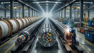 How Optical Fiber Cables Are Made Inside Massive Production Line