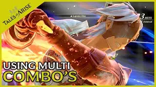 Tales Of Arise | Using Multi Combat, Combos, Combinations With Alphen, Shionne and Rinwell