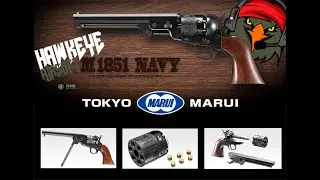 Tokio Marui M1851 Colt Navy | Airsoft Revolver | Presentation & Test