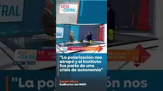 Sergio Micco, exdirector del INDH y desaf&iacute;os en el Estallido Social: 
