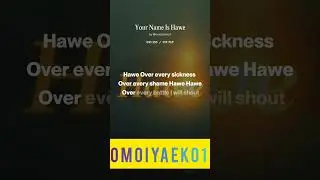 Your Name Is #Hawe #Jawe #music #gospelmusic 