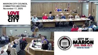 Marion City Council Meeting 11 24 25