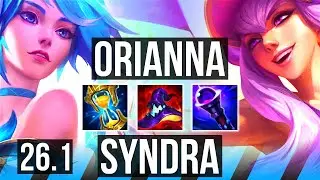 ORIANNA vs SYNDRA (MID) | KR Diamond | 26.1
