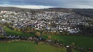 Drone Flight Panorama View of Taunusstein, Germany. Recorded with DJI Mini 2 SE 🎥