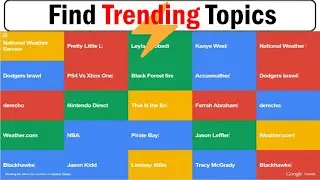📈 How to Find Trending Topics on Google | Live Search on Google