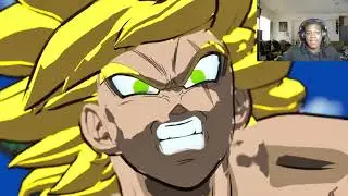 Samurai Goku & Vegeta vs Samurai Broly