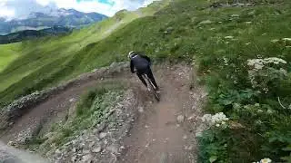 Grand-Conche (Swiss National) MTB Trail, Les Crosets, Portes Du Soleil,