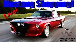 Mustang Shopping and Q&A with Lost Socket Garage!!!