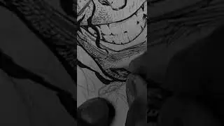 Drawing Quick Comic Portrait #art #comic #lobo #superman #DC #dccomics #sketch #ink #drawing #paper
