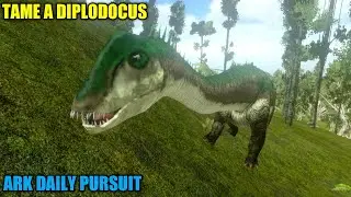 Ark Daily Pursuit | Tame A Diplodocus |  daily pursuit completing | JG SHORTS