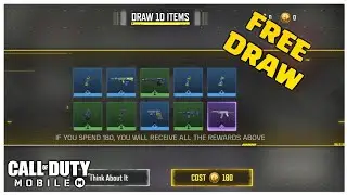 CODM ! Chance to Free Draw in COD MOBILE ! Draw now Pay later !
