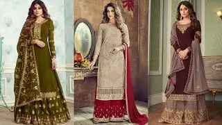 Bridal Palazzo Suits | 20 Stunning Designs Of Palazzo Suits For Gorgeous Look.... 💞💞