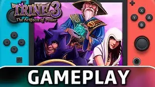 Trine 3: The Artifacts of Power | First 10 Minutes on Switch