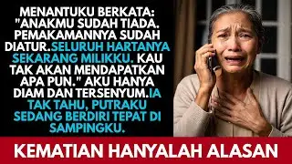 Menantuku Nelpon, “Anakmu Baru Saja Meninggal, Semua Hartanya Untukku. Kau Tak Dapat Apa2”—Jadi Aku…