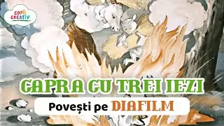 🔴CAPRA CU TREI IEZI | Povești Diafilm Românești | Basme vechi audio în Limba Română | @copilcreativ​