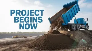 Amazing Bulldozer SHANTUI Pushing Soil Filling Land With Heavy Dump Truck Loading