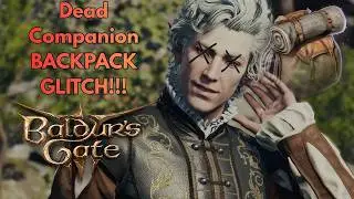 The Companion Backpack Glitch! Steal EVERYTHING FOR FREE! #baldursgate3 #glitch