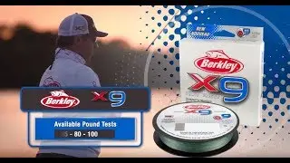 Berkley x9 Braid Fishing Line: Maximum Strength and Casting Distance