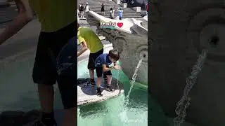 Rome Life at Piazza di Spagna 🏛️✨ & Trinit&agrave; dei Monti #SpanishSteps  #BarcacciaFountain
