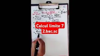 Calcul limite7 #hajar_math #2bac #2bacbiof #maths