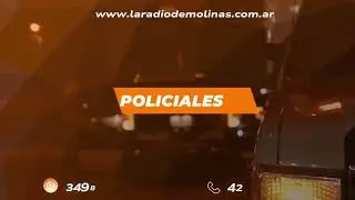 CHOC&Oacute; UN CHANCHO EN LA RUTA 11 -KM 574 SAN JUSTO-  Y SE LE INCENDIO SU AUTOM&Oacute;VIL