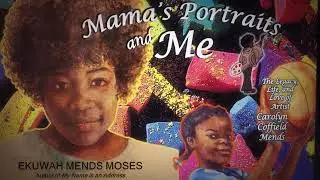 Mama's Portraits and Me #BookTrailer #Nonfiction #PictureBook #BlackAuthor #BlackIllustrator