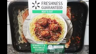 Freshness Guaranteed (Walmart) Spaghetti & Meatballs Meal Review