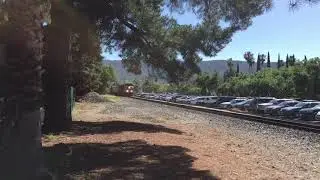 Up 5265 MWSRV going through Pleasanton
