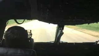 C-17 Globemaster Assault Landing on Dirt Strip