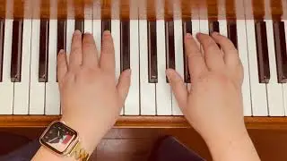 A flat / G sharp minor 5-finger scale 