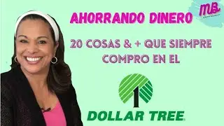 20 cosas que comprar en la tienda del Dollar Tree 🌲