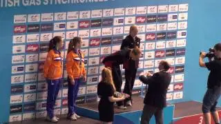 Duet free, senior, British Open 2014, synchro