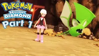 Pokemon Brilliant Diamond Walkthrough Part 1 Gameplay No Commentary