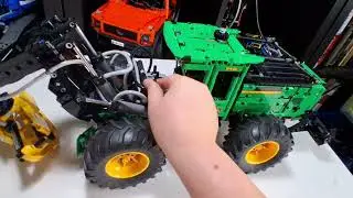 Lego Technic Review: 42157 John Deere 948L-II Skidder