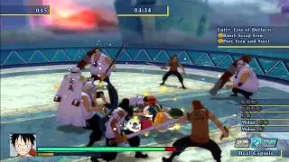 One Piece: Unlimited World Red - Luffy (Strong World) Gameplay