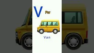 UVW Alphabets for kids (Parts 6) / Fun learning for kids