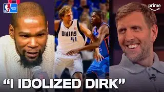 Dirk Reacts to Kevin Durant Passing Him on NBA Scoring List | NBA on Prime
