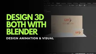 Designing 3D Booth With Blender | Design Animation & Visual