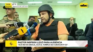 Pastor Insfrán: ‘’Hace 15 días Dios me dijo vamos a presentarnos’'