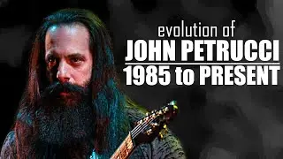 The EVOLUTION of JOHN PETRUCCI (1985 to present)