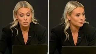 Shocked Emma Paton forced to apologise live on Sky Sports after awkward blunder&hellip; but glam host...